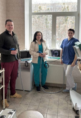 Ендоскопічна камера HCM 3 в 1 та ендоскопи інстальовані в лікарні Вінниці